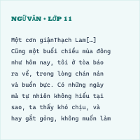 Bộ đề thi cuối kì Ngữ Văn lớp 11 có đáp án - Đề 3