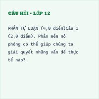 Bộ đề thi cuối học kì 1 Tin 9 có đáp án (Đề 3)