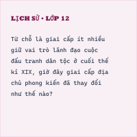 Đề kiểm tra 15 phút Lịch Sử 8 Học kì 2 có đáp án (Lần 2 - Đề 3)