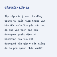 Tự luận Góc nhìn có đáp án