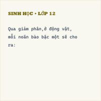 Bộ đề thi Học kì 1 Sinh học 9 có đáp án(Đề 17)