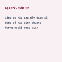 Trắc nghiệm Địa lý 6 Bài 8 có đáp án