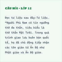 Bài tập tự luận Cuối kì 2 Lịch sử 6 cấu trúc mới có đáp án - Đề kiểm tra tham khảo