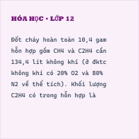 Đề thi vào 10 môn Hóa có đáp án (Mới nhất) (Đề số 1)