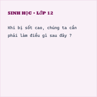Trắc nghiệm Sinh học Bài 33 (có đáp án): Thân nhiệt
