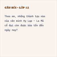 Đề thi Học kì 1 Lịch sử 10 có đáp án (Đề 1)