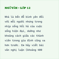 Đề thi thử vào 10 môn Ngữ Văn - Năm 2025 - Trường THCS Hải Tân (TP Hải Dương) có đáp án