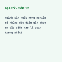 Đề kiểm tra Địa Lí 10 Chương 7 (Đề 1)