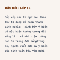 Tự luận Viết bài văn trình bày ý kiến về một hiện tượng đời sống có đáp án
