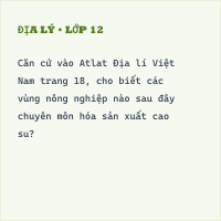 Trắc nghiệm Alat - Nông nghiệp chung (Trang 18 Atlat Địa lí Việt Nam)