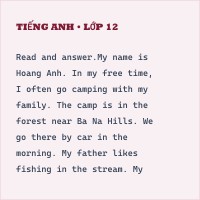 Đề thi Tiếng Anh 5 Giữa học kì 2 có đáp án (Đề 4)