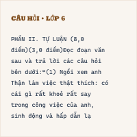 Đề thi vào lớp 6 môn Tiếng Việt trường Cầu Giấy năm 2020 có đáp án