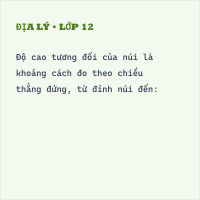 Trắc nghiệm Địa Lí Bài 13 (có đáp án): Địa hình bề mặt Trái Đất