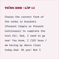 Bộ đề thi giữa kì 1 Tiếng Anh 7 có đáp án - Đề 2 - Thumbnail