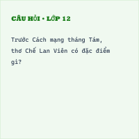 Trắc nghiệm Vài nét về tác giả Chế Lan Viên có đáp án