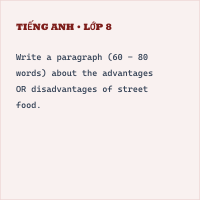 Đề thi giữa kì 2 Tiếng Anh lớp 8 có đáp án (Đề 4)