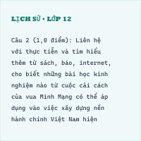 Đề thi giữa kì 2 Sử 11 CTST có đáp án ( Đề 1)