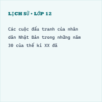 Trắc nghiệm Lịch Sử Bài 19: Nhật Bản giữa hai cuộc chiến tranh thế giới (1918 - 1939) có đáp án