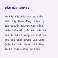 Tự luận Viết bài văn kể lại một truyện truyền thuyết hoặc cổ tích có đáp án