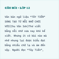 (Ngữ liệu ngoài sgk) Phân tích bài Tây Tiến sáng tạo từ nỗi nhớ chơi vơi