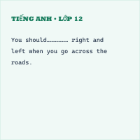 Đề thi giữa kì 2 Tiếng Anh 7 có đáp án (Đề 5)