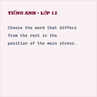 Trắc nghiệm Tiếng Anh 6 Unit 5: Around Town- Phonetics - iLearn smart world có đáp án