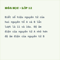 Tự luận Hóa 10 Bài 14: Ôn tập chương 3 (Đúng sai - Trả lời ngắn) có đáp án (phần 1)