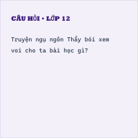 Bài tập tự luận Thầy bói xem voi (có đáp án)