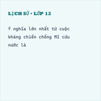 Đề thi thử THPT Quốc Gia môn Lịch Sử cực hay có lời giải (Đề 13)