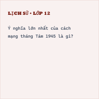 Đề kiểm tra 15 phút Lịch Sử 9 Học kì 2 có đáp án (Lần 2 - Đề 1)