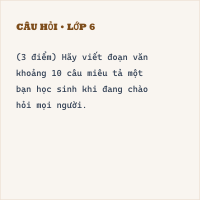 Đề thi vào lớp 6 môn Tiếng Việt trường Cầu Giấy năm 2024 có đáp án