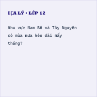 Trắc nghiệm Địa Lí Bài 43: (có đáp án) Miền Nam Trung Bộ và Nam Bộ (phần 2)