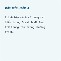 Bộ đề thi cuối kì 2 Tin học lớp 4 có đáp án ( Đề 3 )