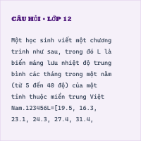 Đề minh họa tốt nghiệp THPT môn Tin học có đáp án năm 2025 (Đề 3)