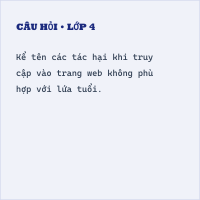 Đề thi giữa kì 1 Tin học lớp 4 CTST có đáp án ( Đề 2 )