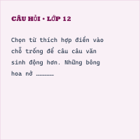Tự luận Luyện tập về lựa chọn từ ngữ có đáp án