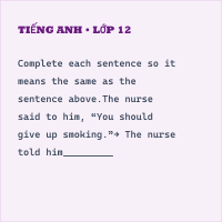 Đề thi giữa kì 2 Tiếng Anh 8 có đáp án (Đề 2)