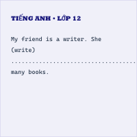 Đề thi Tiếng Anh 9 Học kì 1 có đáp án (Đề 5) - Thumbnail