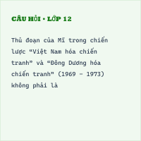 Trắc nghiệm Lịch sử 9 Bài 18 có đáp án (Phần 5)