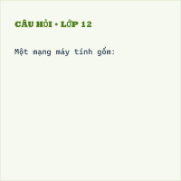 Đề thi học kì 1 Tin học 6 có đáp án ( Đề 4)