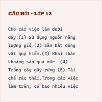 Bộ đề thi cuối kì 2 Khoa học 5 có đáp án (Đề 2)