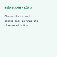 Tiếng Anh lớp 3 Unit 6: Our school - Grammar - có đáp án - Thumbnail