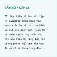 Đề thi Tiếng Việt 3 Giữa học kì 1 có đáp án (Đề 10)