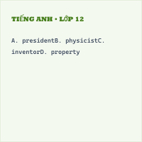Bài tập tách từ đề thi thử môn Tiếng Anh có đáp án (Phần 1) (Part 3) - Phần 9