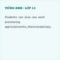 Đề thi giữa kì 2 Tiếng Anh 10 có đáp án- Đề 2