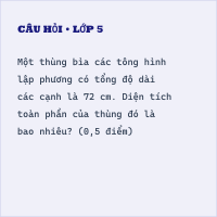 Bộ đề thi cuối kì 2 Toán lớp 5 có đáp án - Đề 14