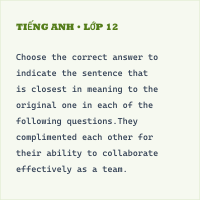 Bài tập từ vựng Tiếng Anh Chủ đề 2: Music and arts có đáp án
