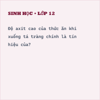 Trắc nghiệm Sinh Học Bài 28: (có đáp án) Tiêu hóa ở ruột non (Phần 2)
