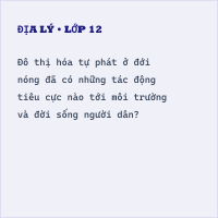 Đề thi Học kì 1 Địa Lí 7 (Đề 1)