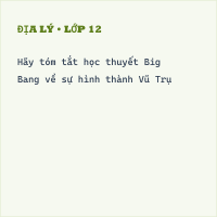 Đề kiểm tra Địa Lí 10 Chương 2 (Đề 1)